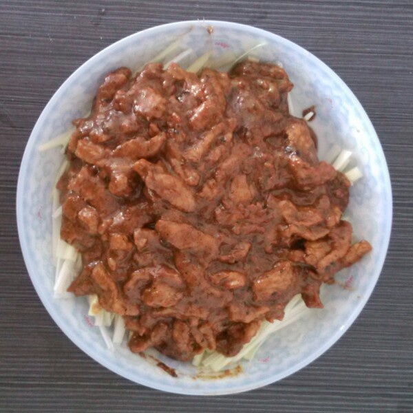 京酱肉丝
