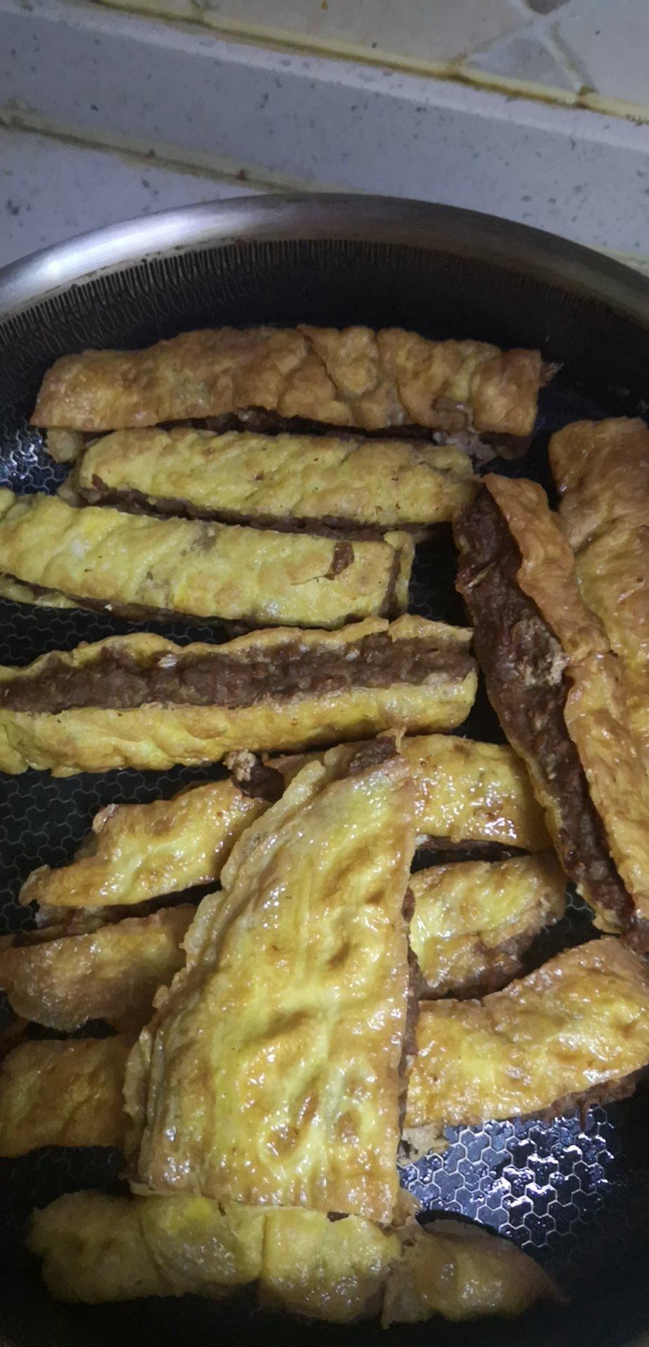 up娃娃做的做法详细的浇汁牛肉夹沙