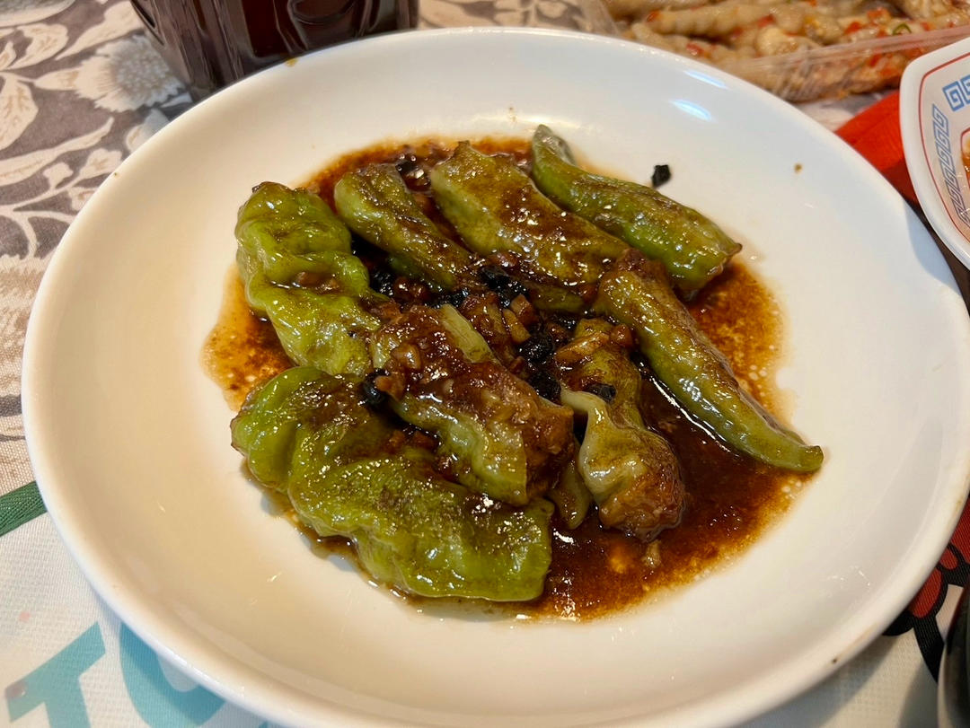 销魂青椒酿肉【超级下饭】