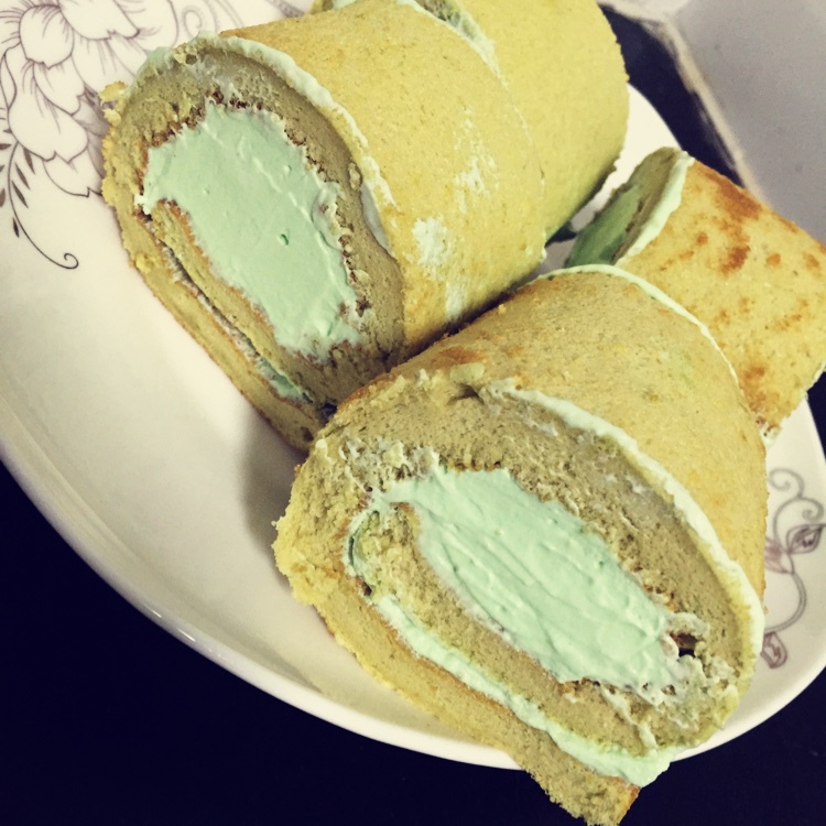 【福田淳子】抹茶舒芙蕾蛋糕卷 小尺寸烤盘适用