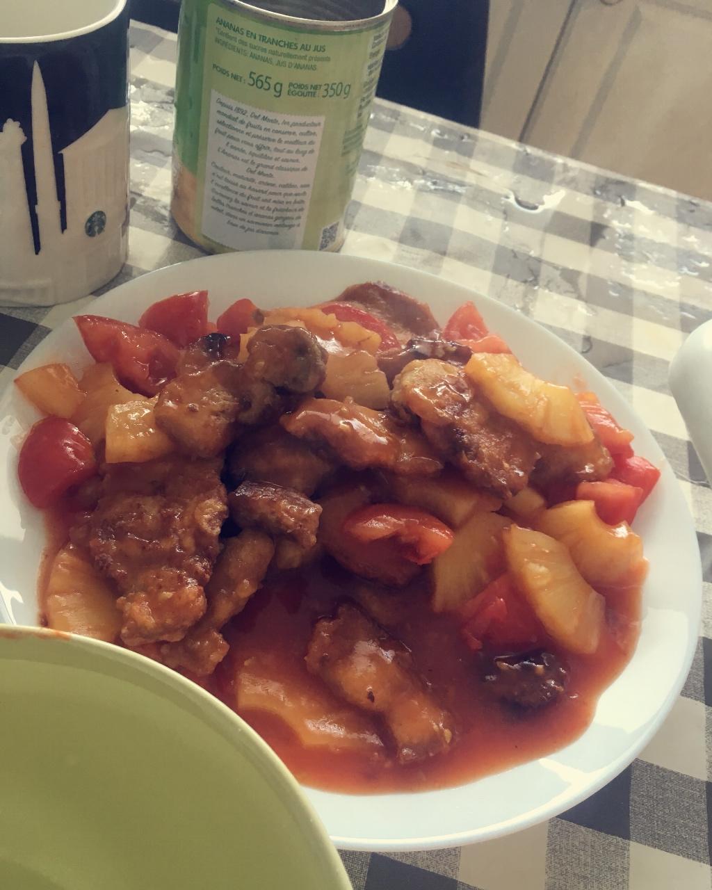 菠萝咕噜肉