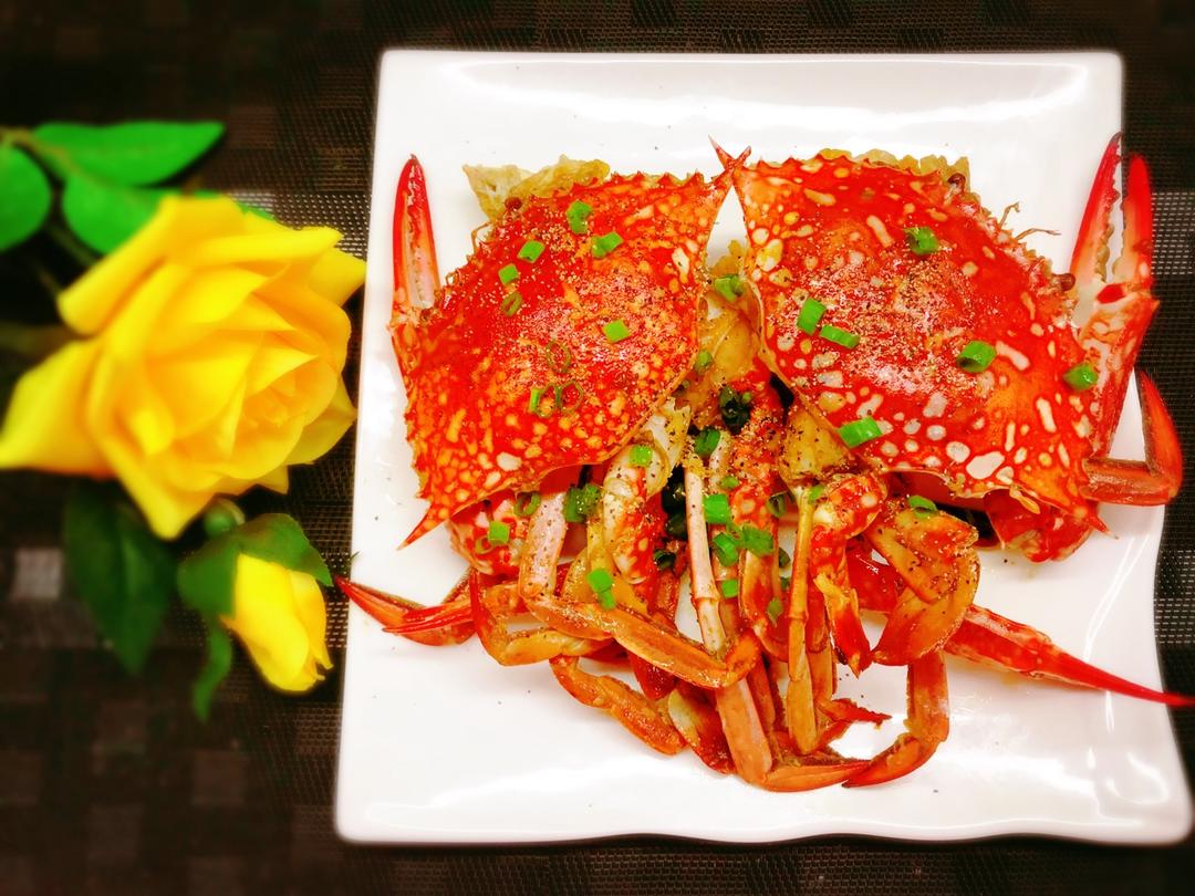 葱姜梭子蟹