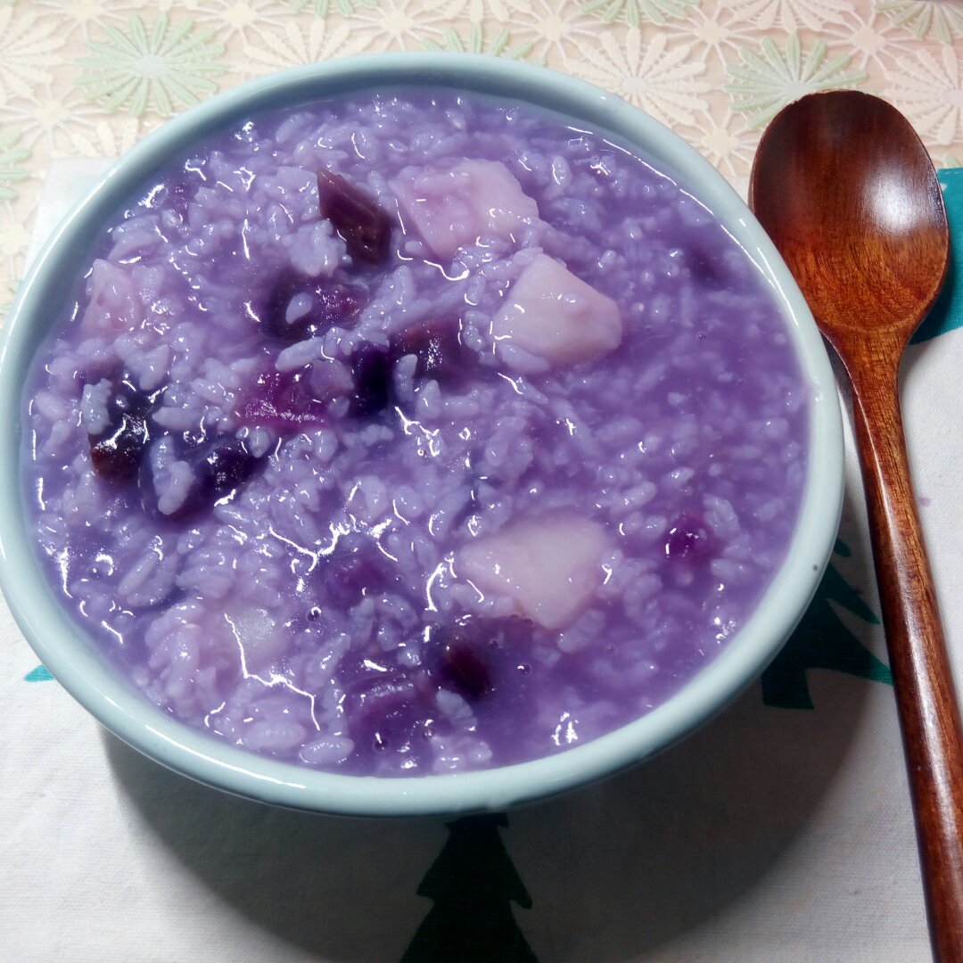 紫薯山药粥