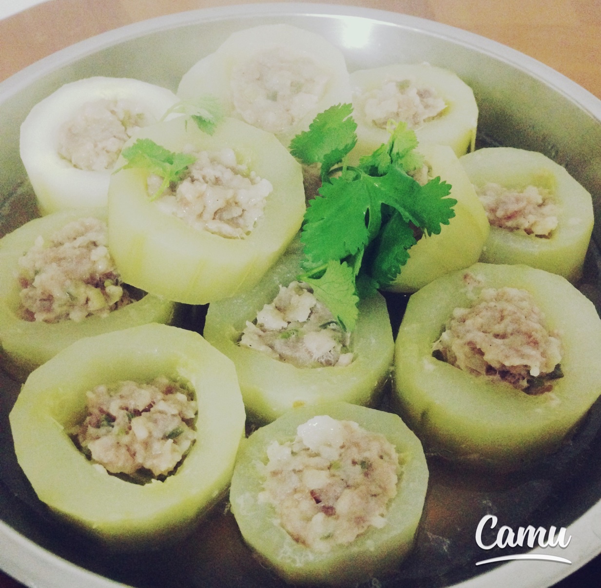 黄瓜酿肉