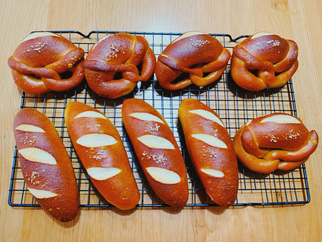 德国碱水包、碱水贝果（不冷冻版）