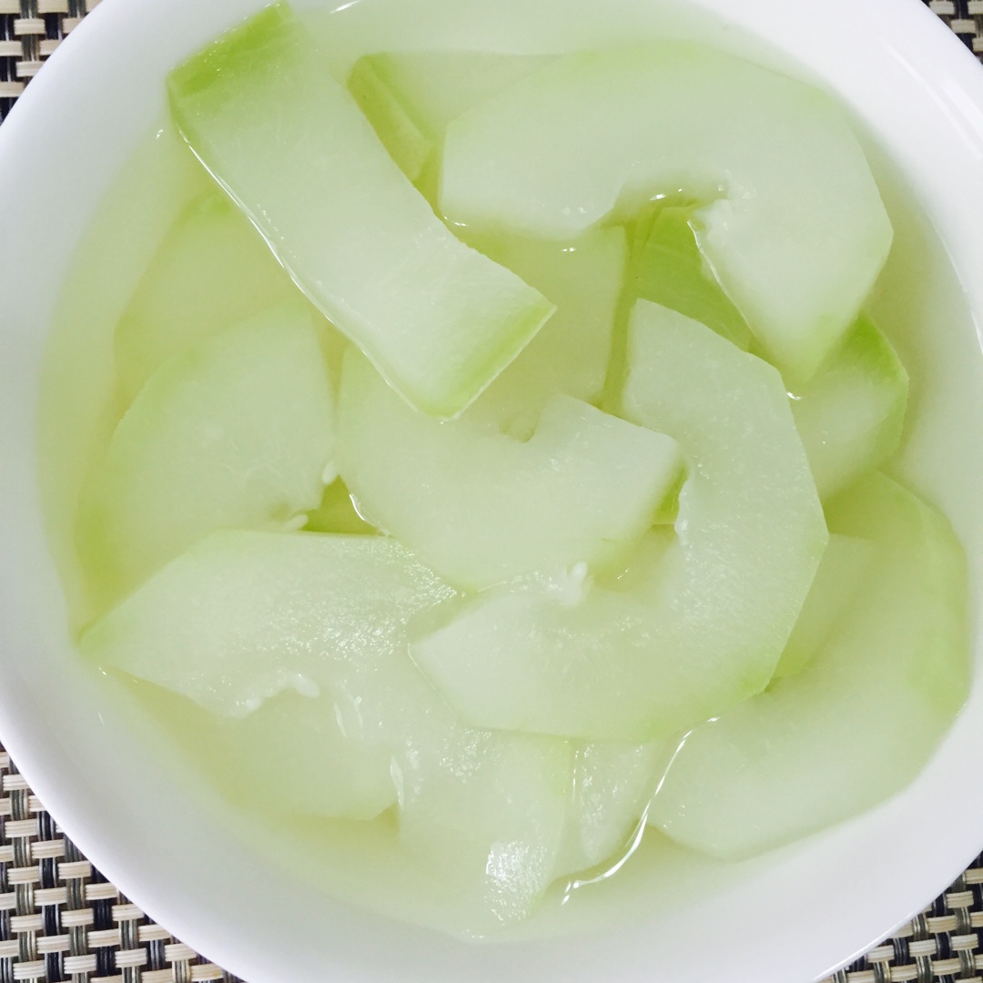 小戊狗不理做的瓠子汤(素斋记)