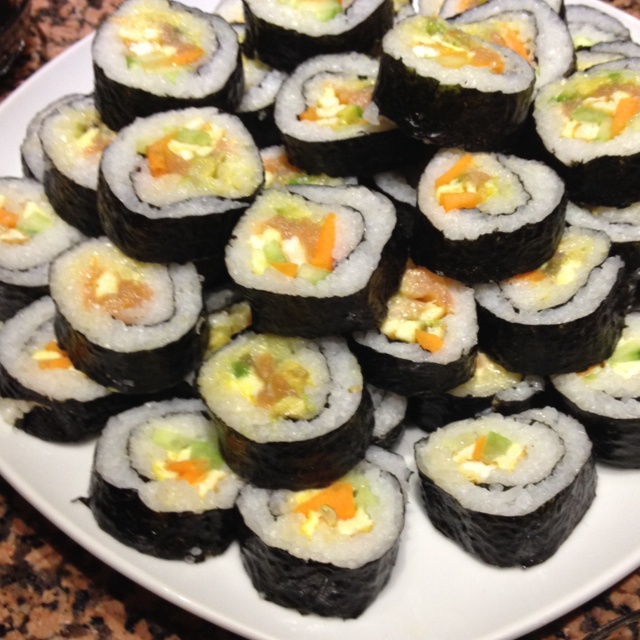 紫菜卷寿司