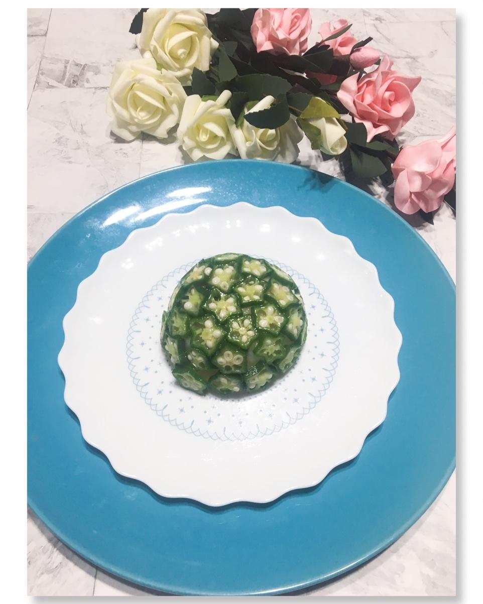 土豆泥秋葵