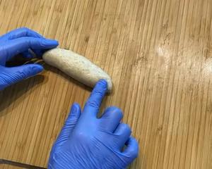 【冷藏发酵】全麦麻薯软欧包｛面包机揉面｝后油法的做法 步骤19