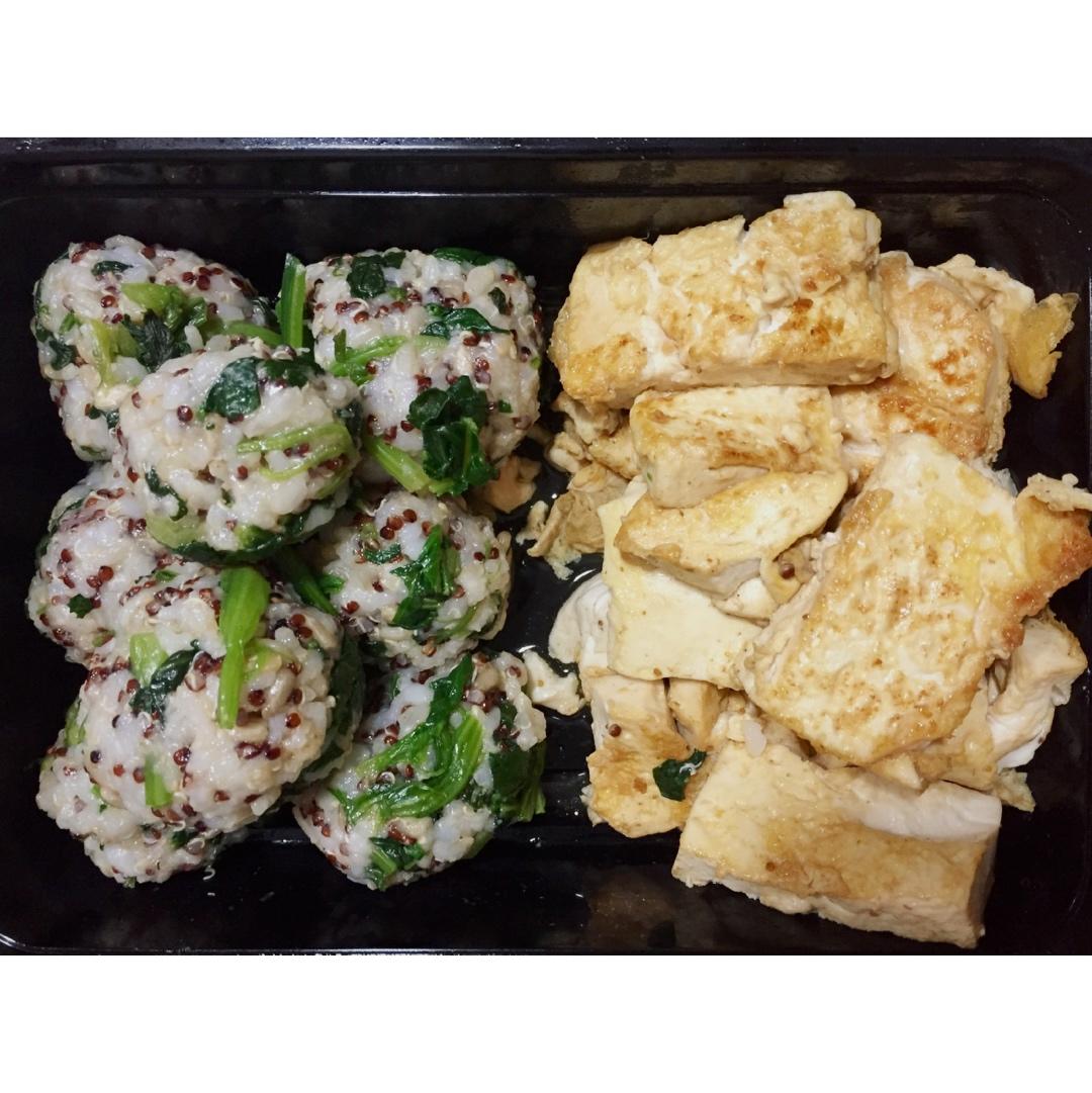 鸡肉蔬菜饭团OR拌饭（2.0版）—避免蔬菜焦虑| 健康·三餐