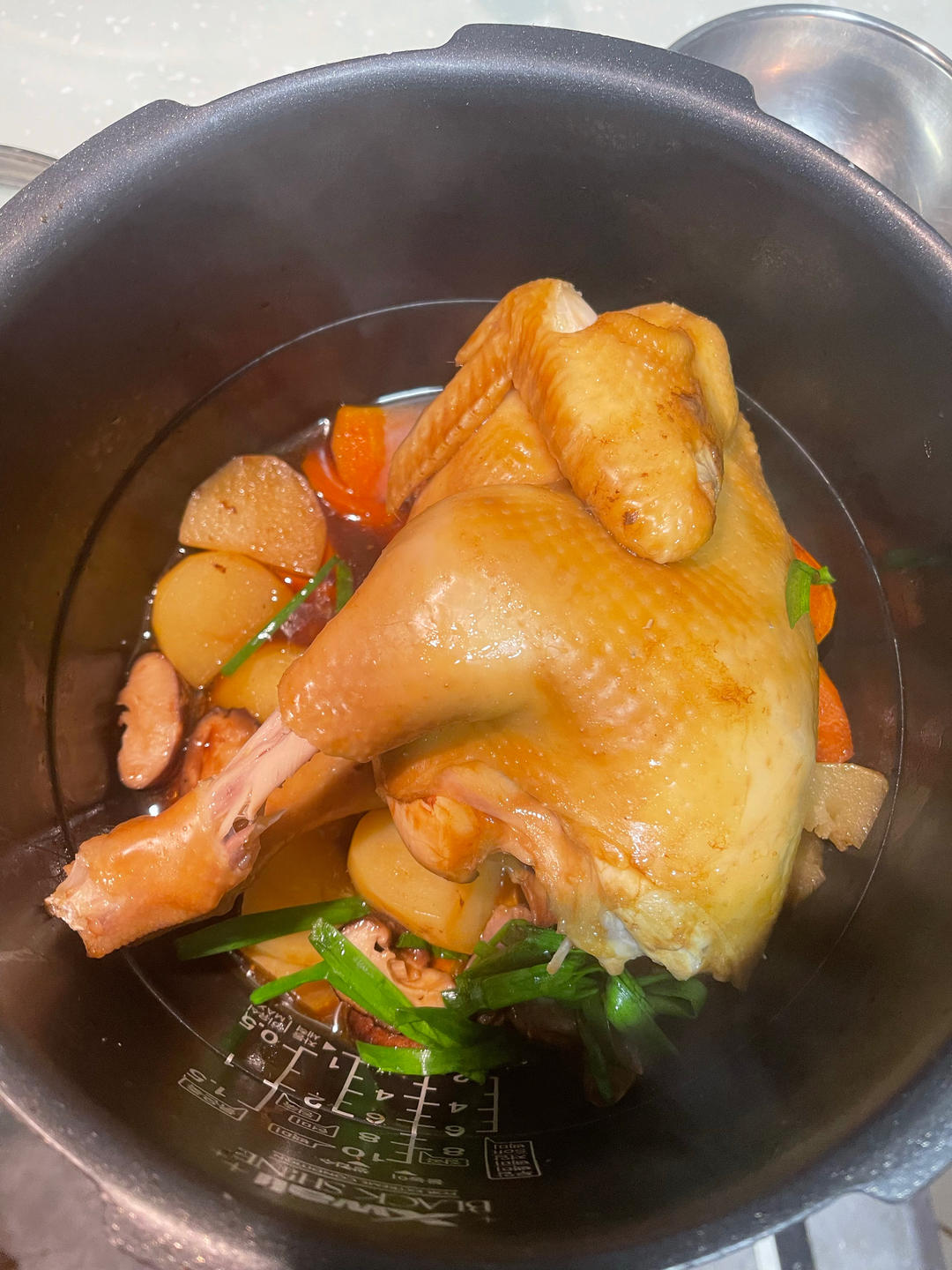 电饭煲懒人焖鸡 宝宝辅食食谱