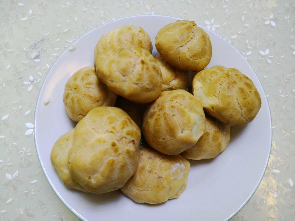 简单易成功的奶油小泡芙做法
