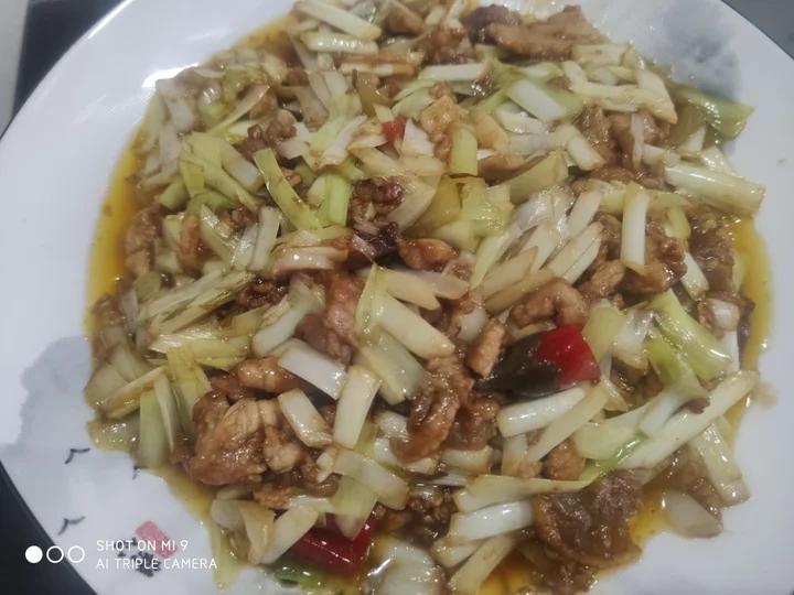最好吃的韭黄炒肉