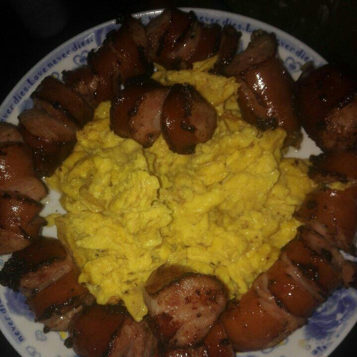 美式炒蛋 scrambled eggs