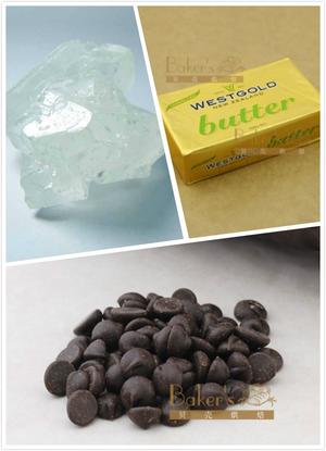 巧克力馅抹茶薄荷糯米糍/抹茶大福的做法 步骤1
