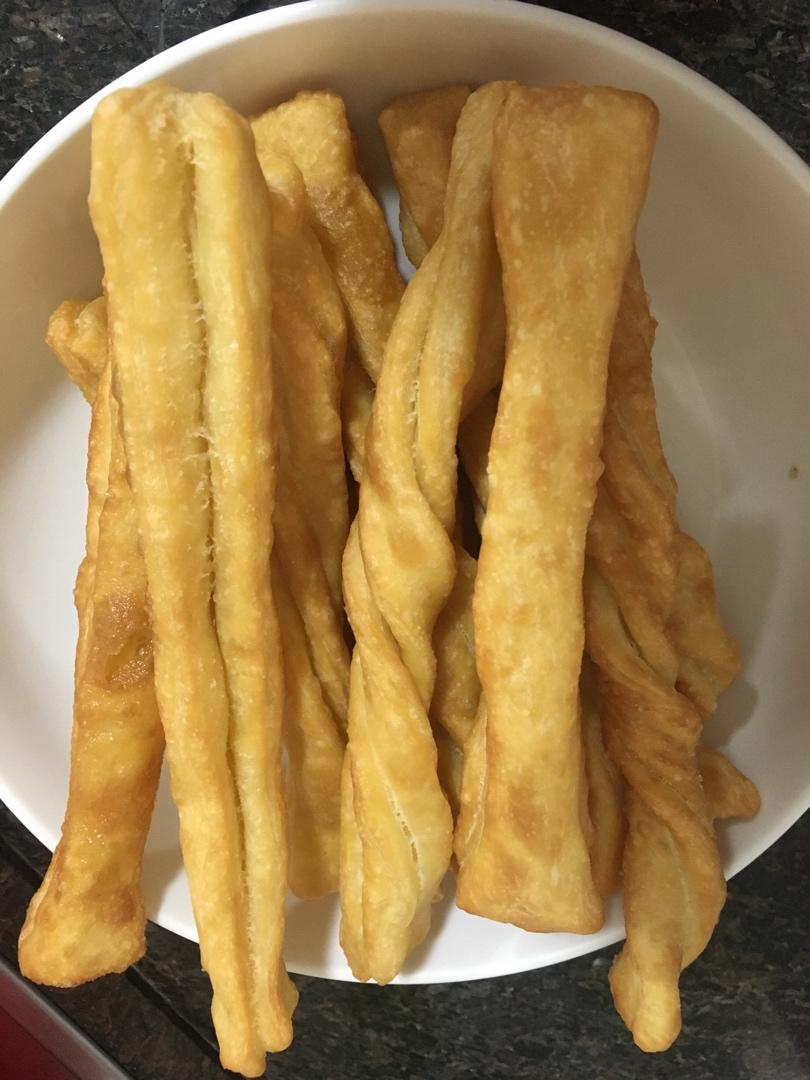自制酵母版油条