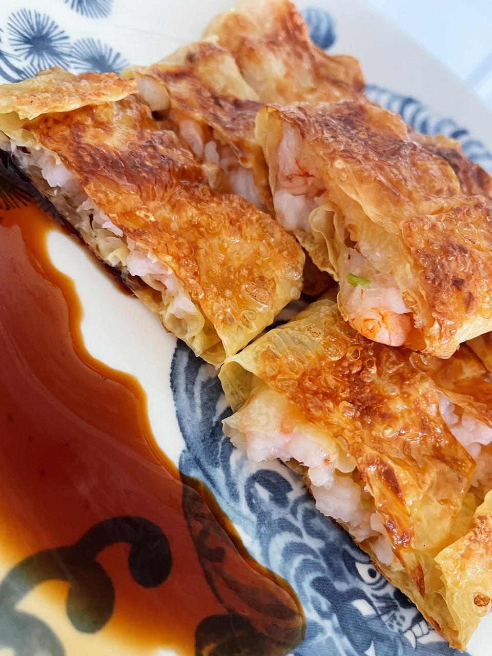 香煎虾饼