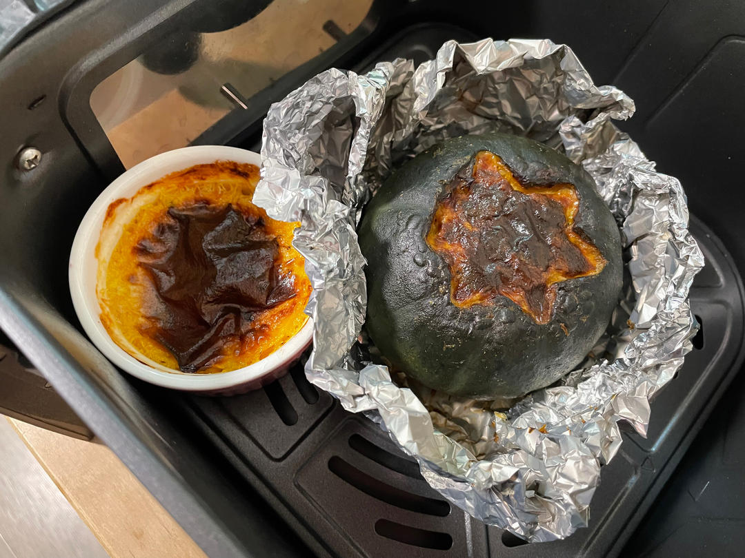 小南瓜烤蛋