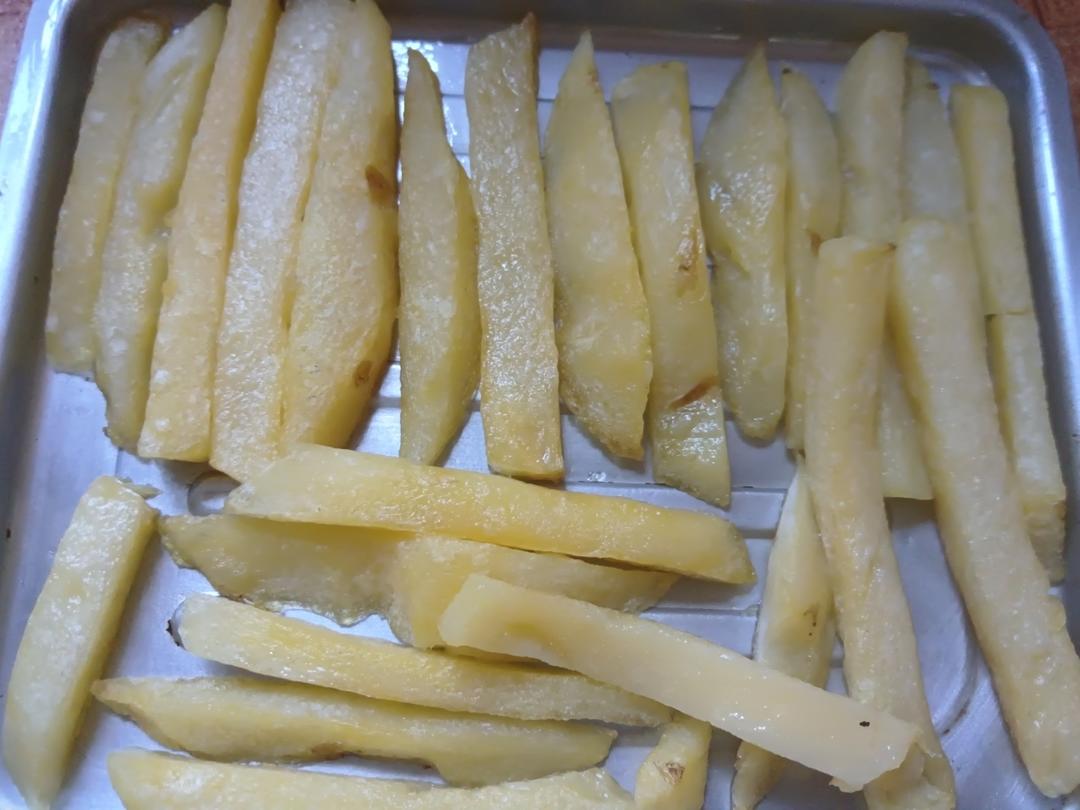 不输麦当劳的健康薯条（烤箱版）