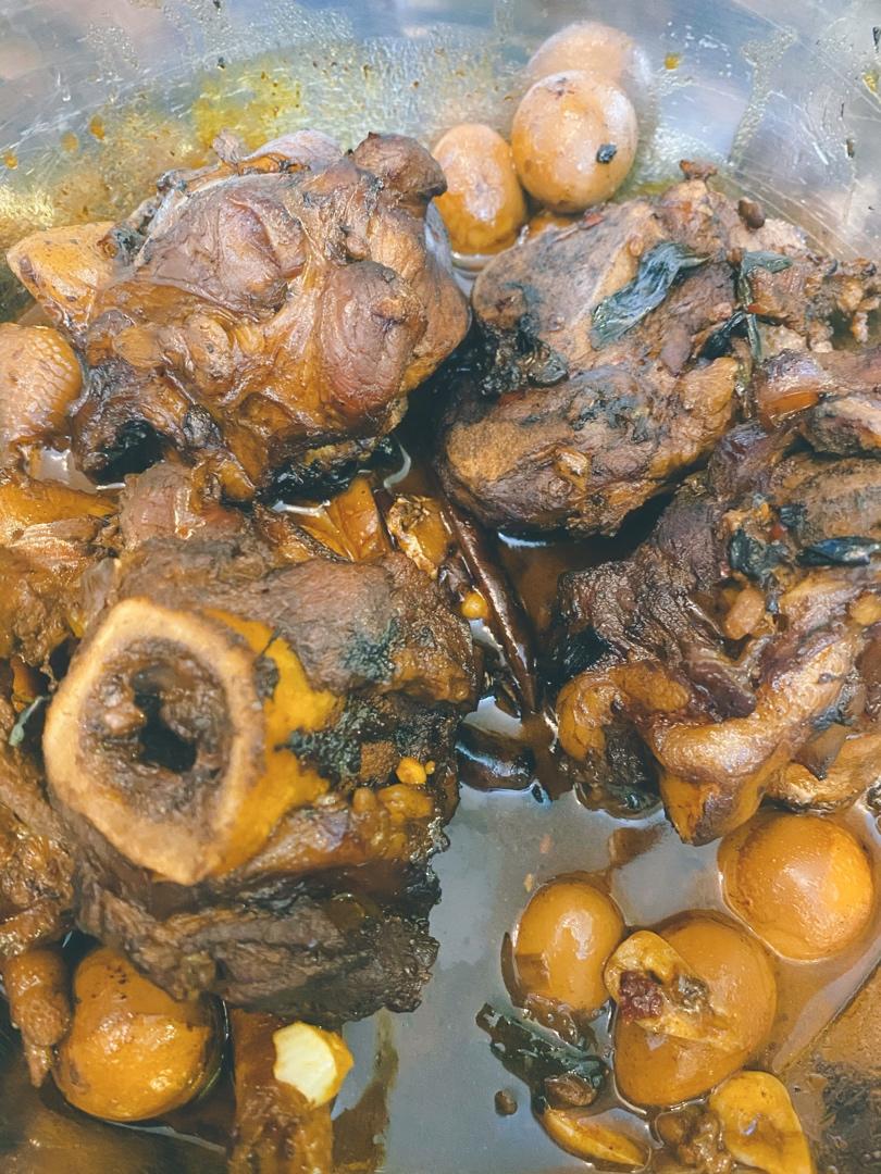 好吃的酱筒骨，豆豉黄豆酱酱大骨
