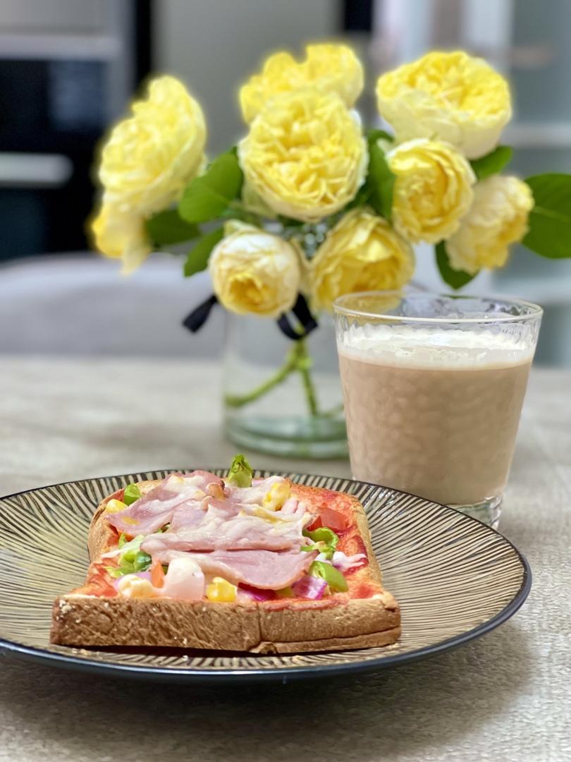 一人份吐司披萨【最好吃的披萨·快手营养早餐】