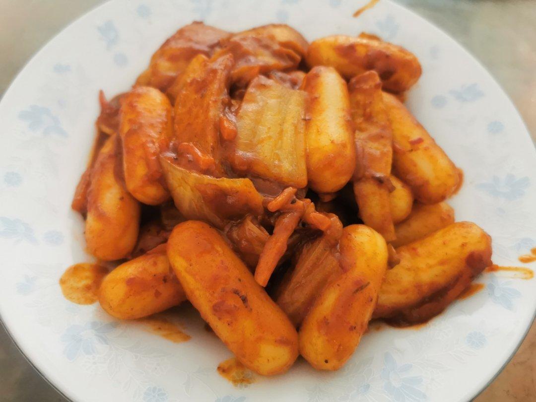 韩式甜辣芝士年糕【食材包操作说明】