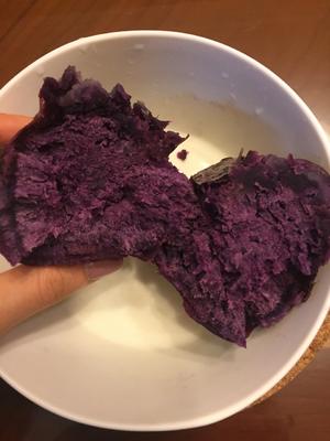 微波炉紫薯（超快手）的做法 步骤7