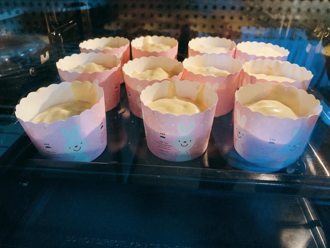 纸杯蛋糕 8寸戚风蛋糕的量