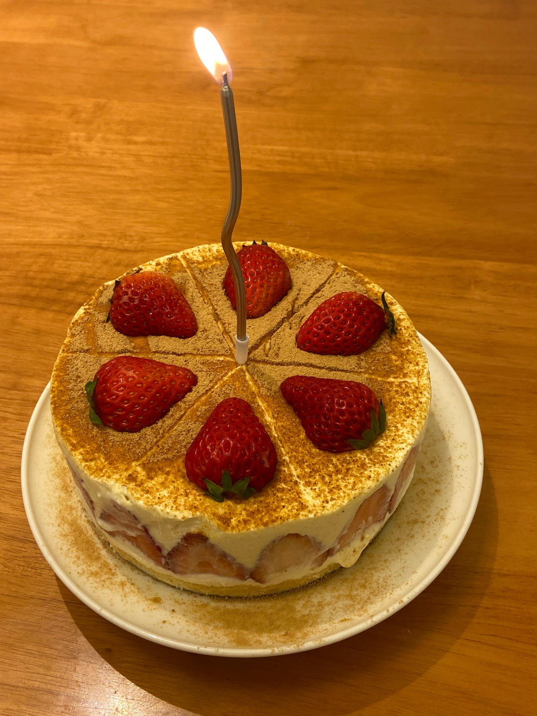 熟蛋黄低糖提拉米苏