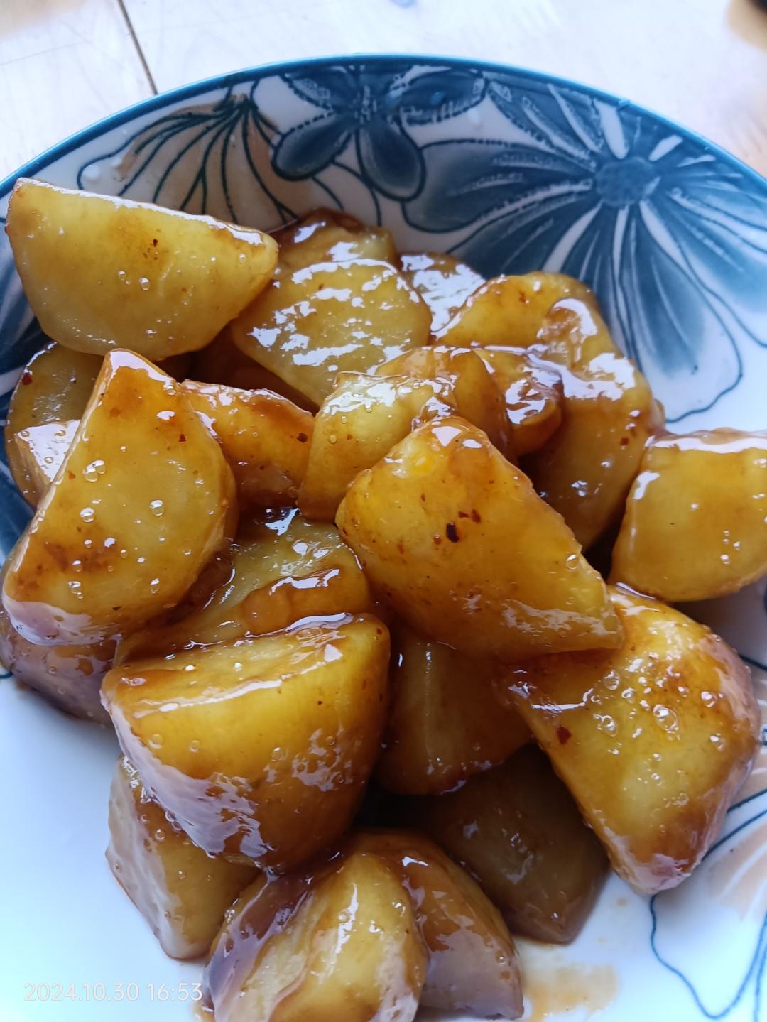 🔥巨下饭，软糯入味！比肉还好吃的红烧土豆