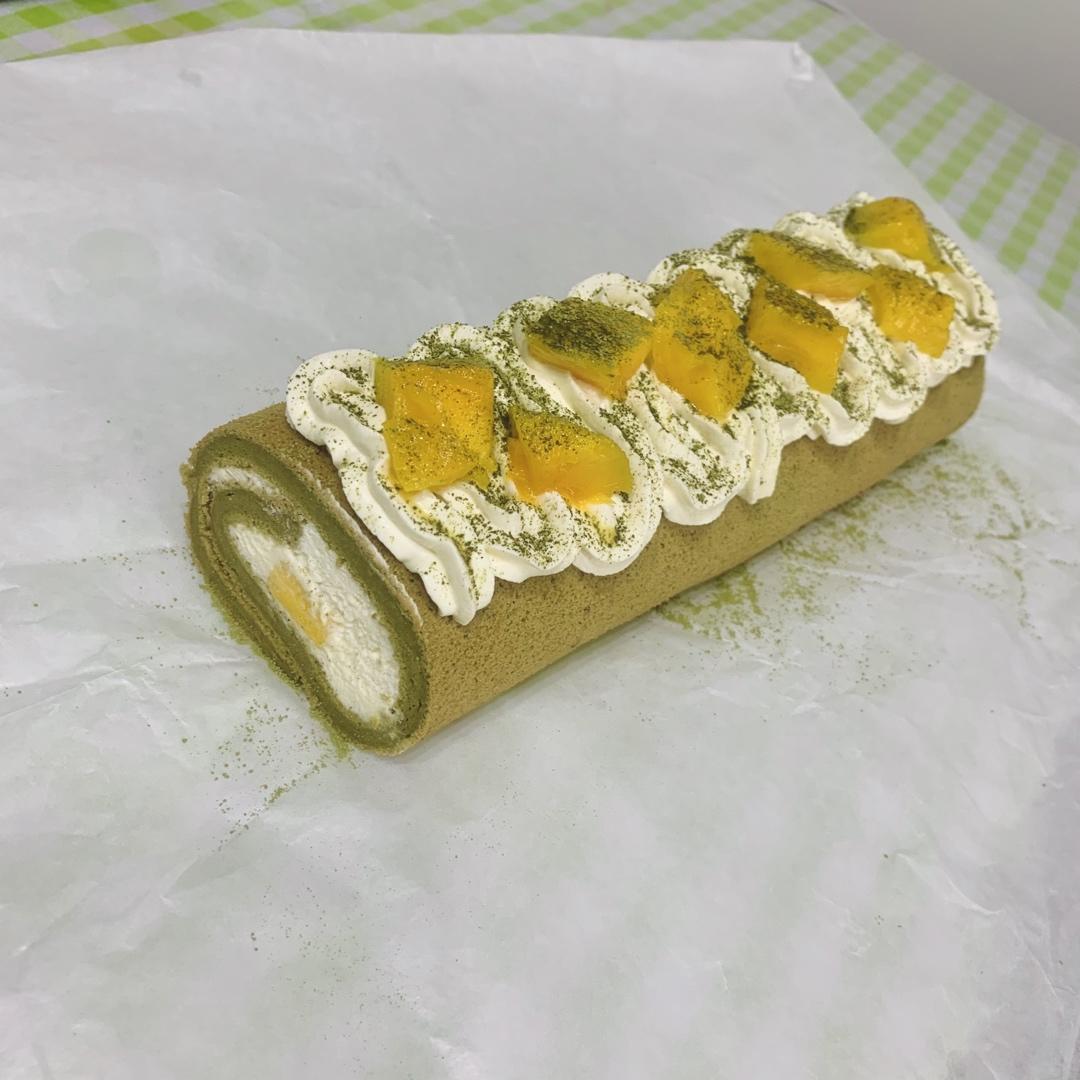 日式抹茶蛋糕卷