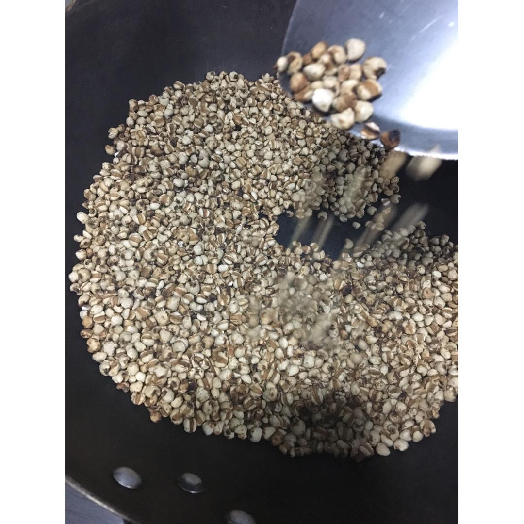 炒薏仁~~可以泡着喝的美白饮
