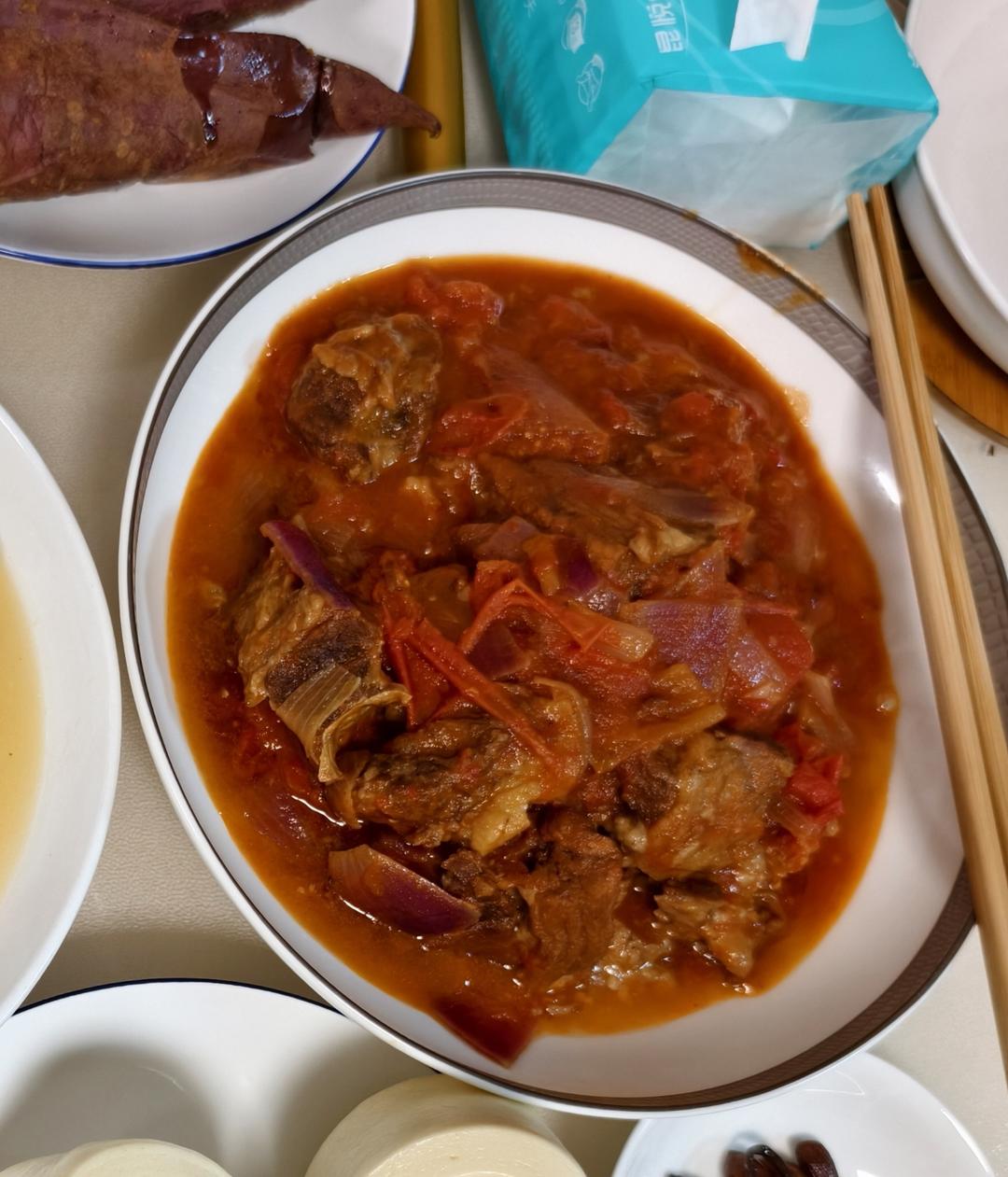 番茄牛肋条