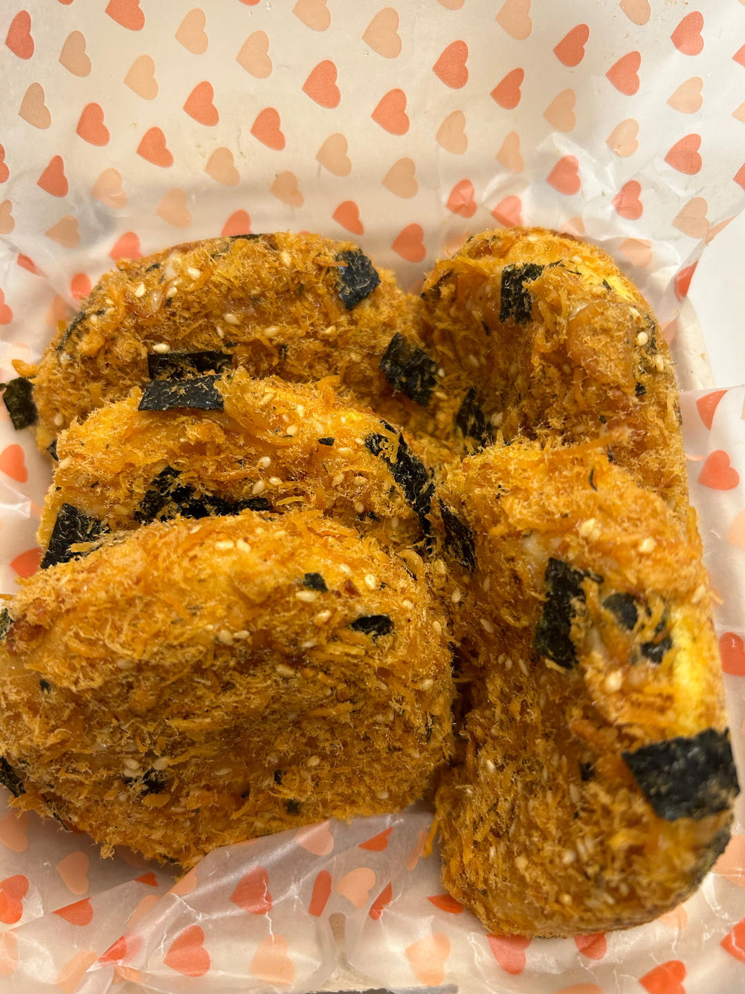 朋友都说比鲍师傅好吃的海苔肉松小贝