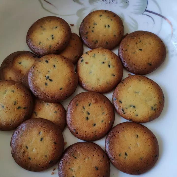 脆香 鸡蛋芝麻薄饼