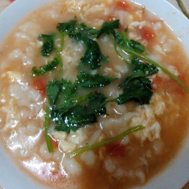 西红柿鸡蛋疙瘩汤