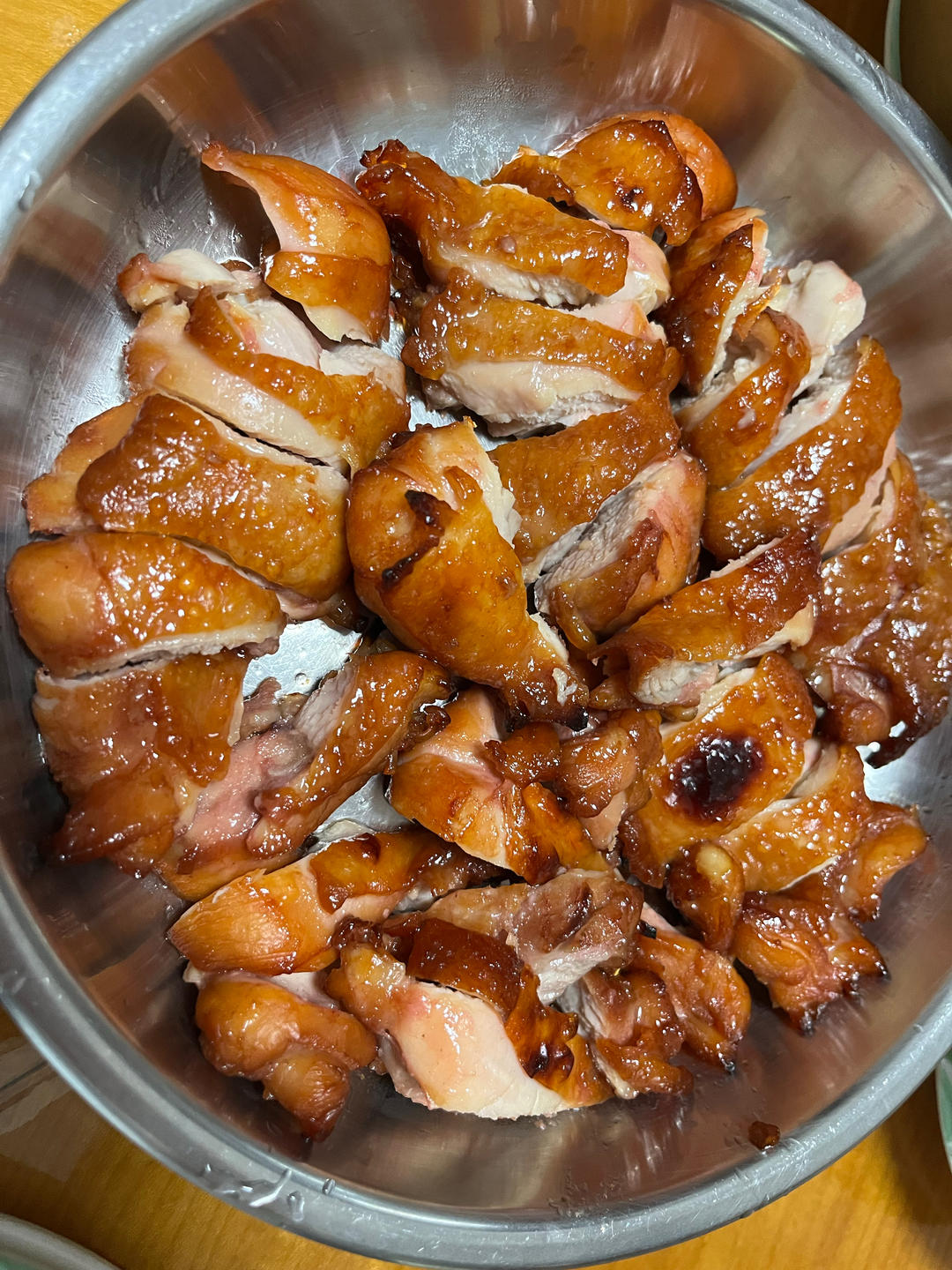 蜜汁叉烧酱烤鸡腿扒