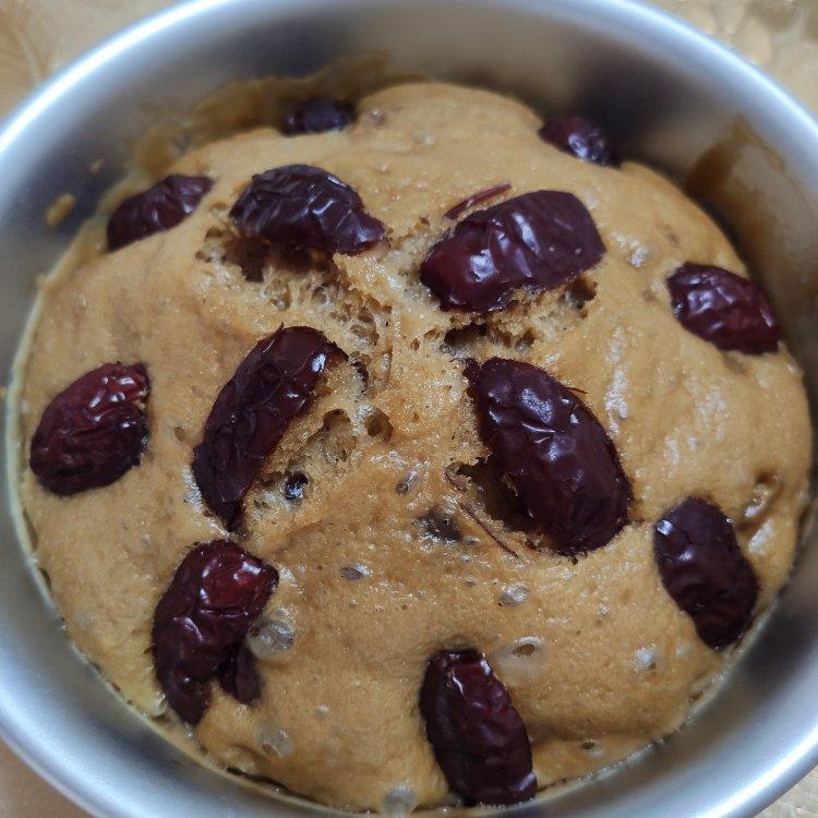 简单零失败红糖发糕枣糕『超松软红枣多多美味升级版』