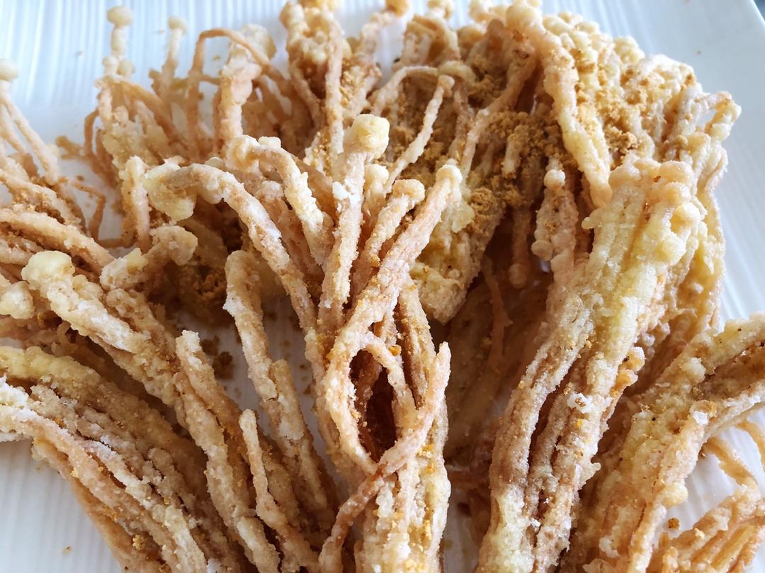 油炸椒盐金针菇