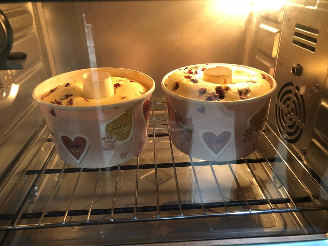 中空纸杯蔓越莓蛋糕（四寸，五寸，六寸，八寸通用）