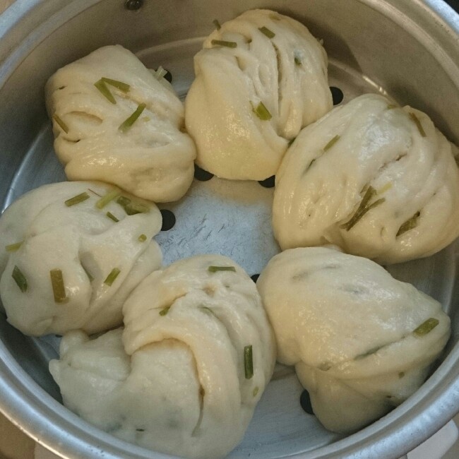 葱油椒盐花卷