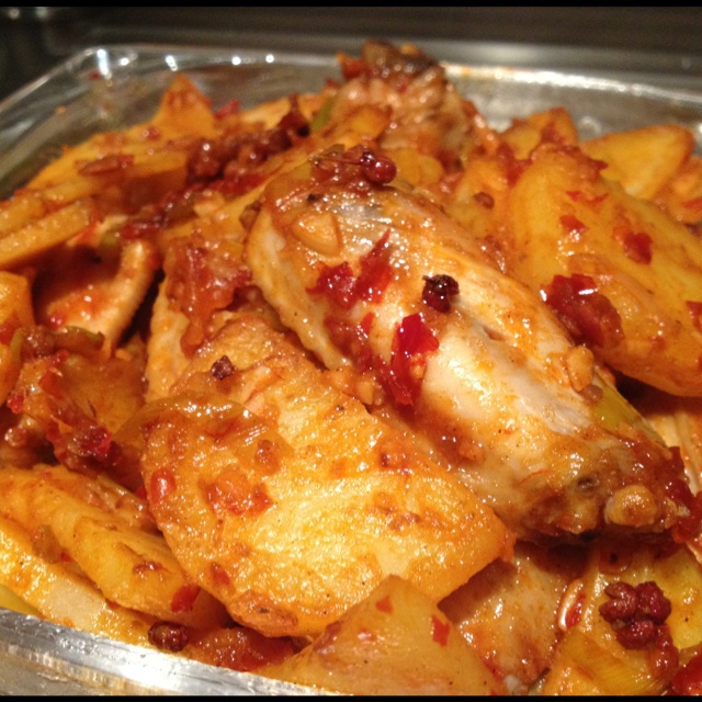 麻辣香锅鸡翅