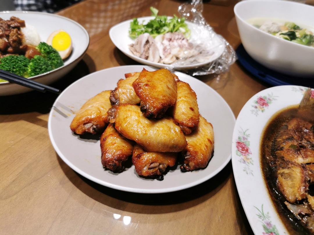 奥尔良烤鸡翅（烤箱版）