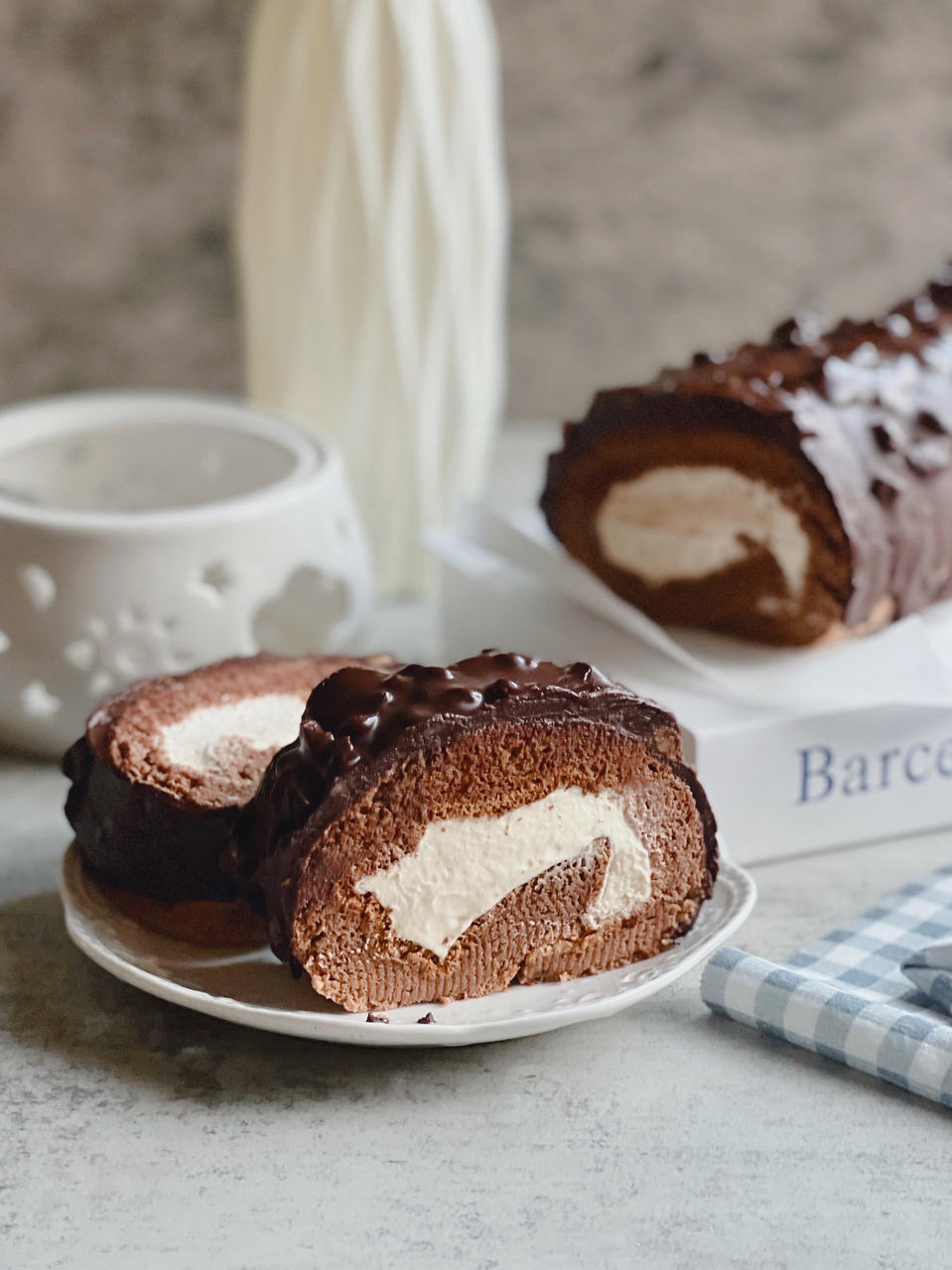 种草拔草无限循环做的梦龙蛋糕卷超过瘾巧克力卷