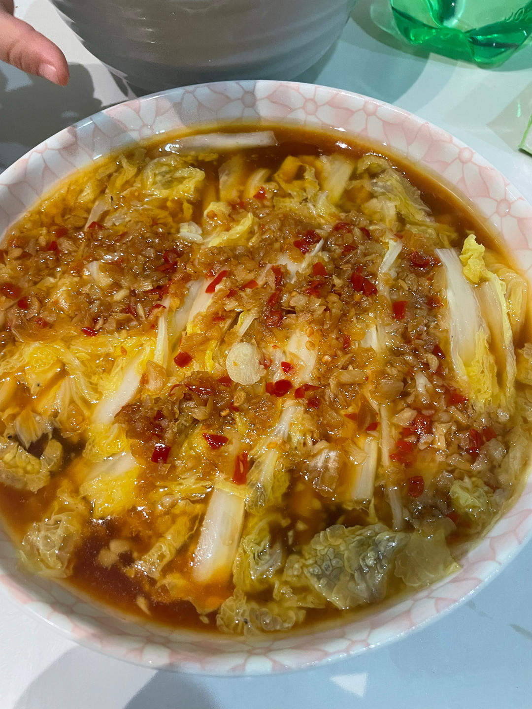蒜蓉粉丝娃娃菜