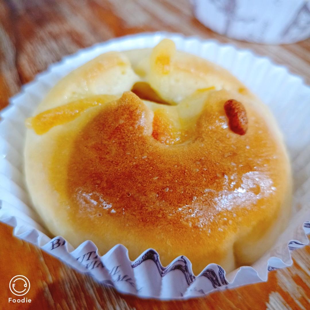 (超好吃的咸口面包）爆浆培根芝士面包