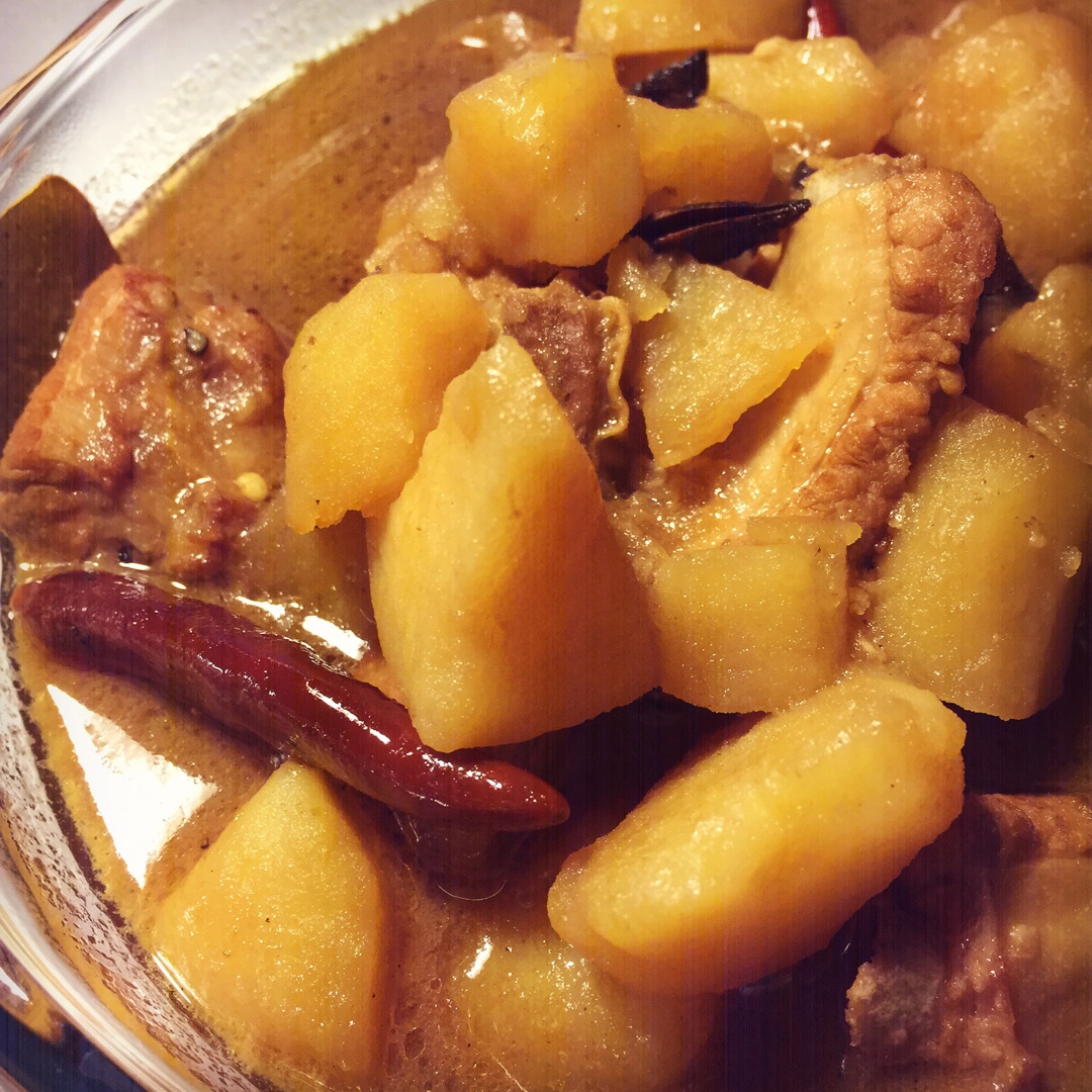 红烧排骨土豆