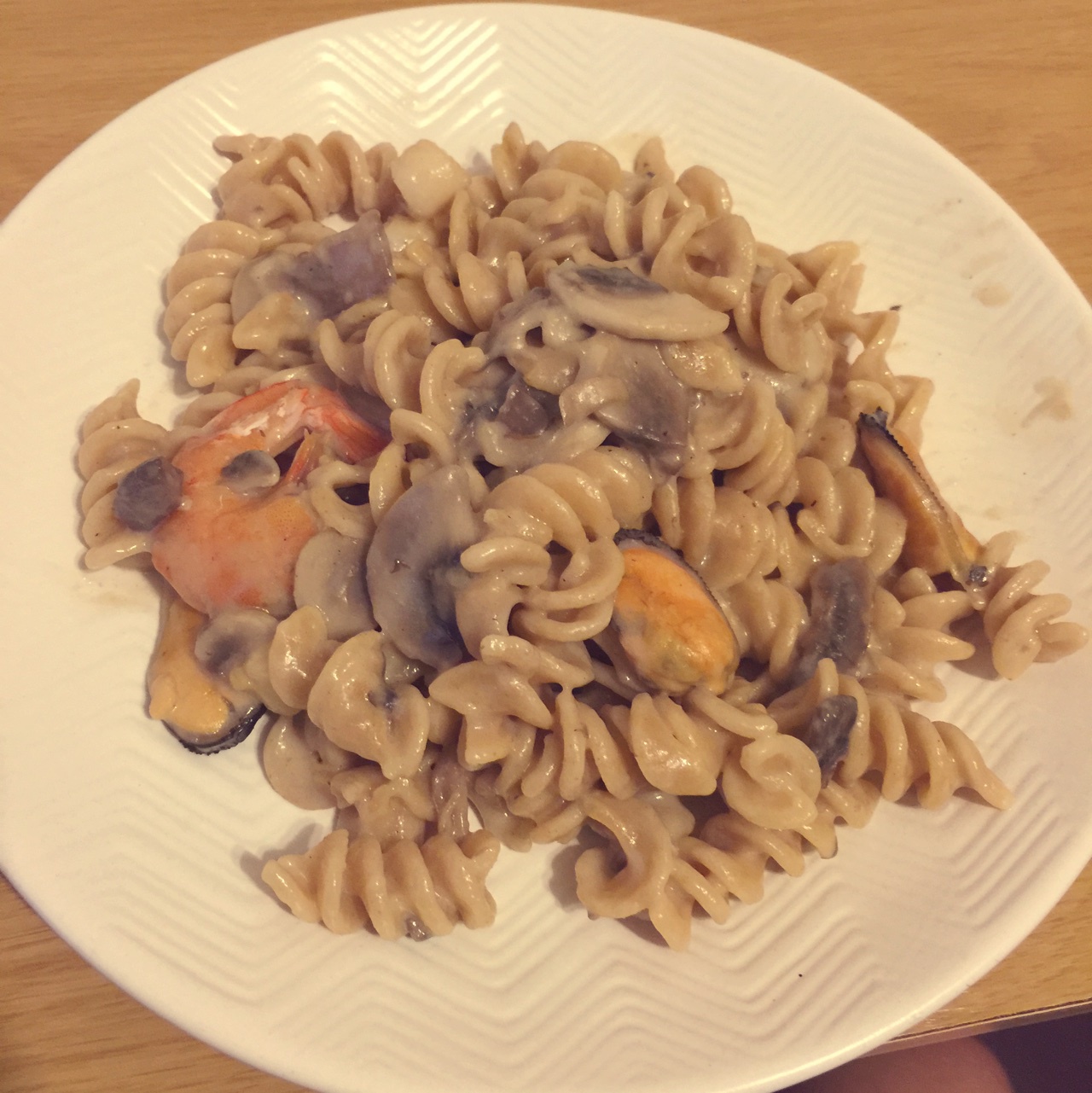 海鲜意面Alfredo