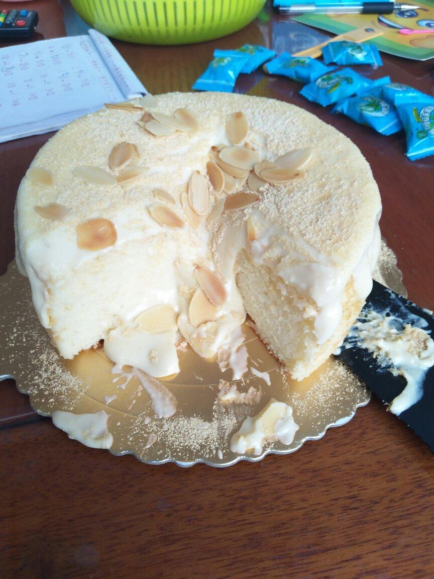 超好吃的豆乳爆浆蛋糕
