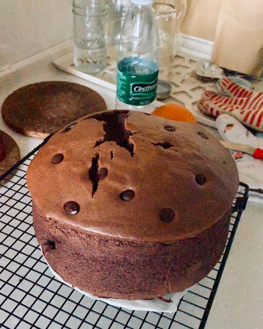 巨好吃的巧克力古早蛋糕